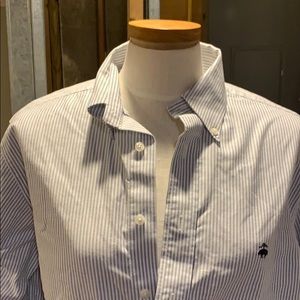 Brooks brothers Madison striped long sleeve shirt